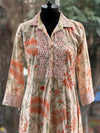 Peach Crocia Lace Co Ord