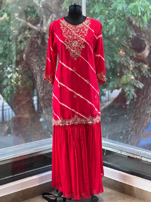 Leheriya Sharara Set
