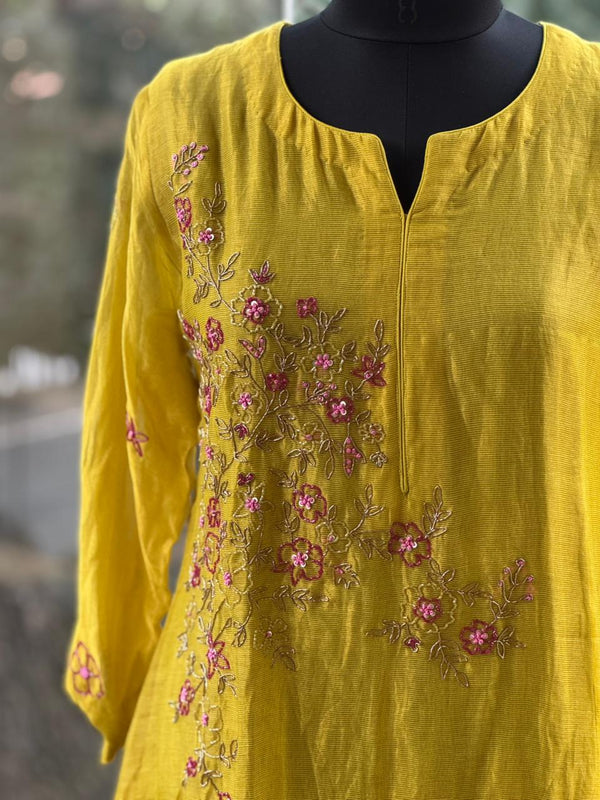 Mustard Mul Suit