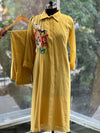 Yellow Embroidered Co ord
