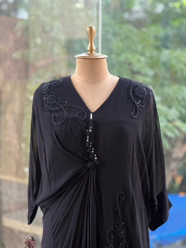 Black Kaftan Tunic