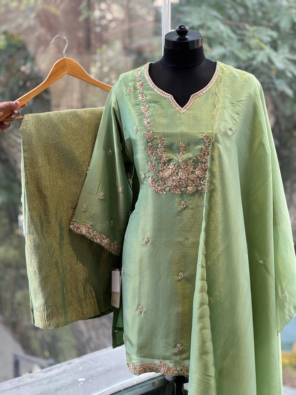 Green Tissue Suit