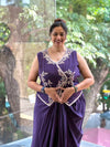 Purple Skirt Set