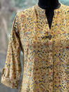 Yellow Kalamakari Tunic