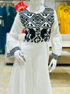 White Harem Style Jumpsuit