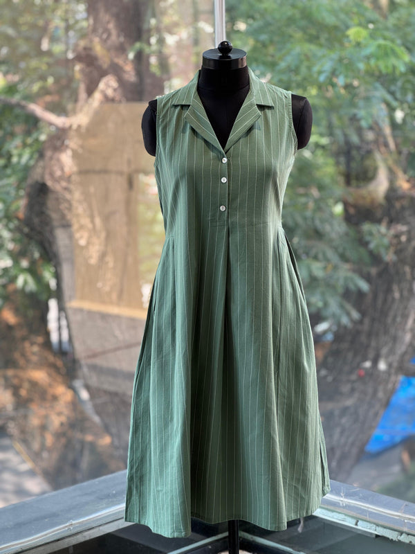 Green Sleeveless Tunic