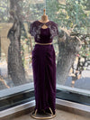 Purple Cape Set