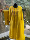 Greenish Yellow Mul Suit