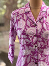 Purple Floral Aline Tunic