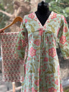 Sea Green Printed Co Ord