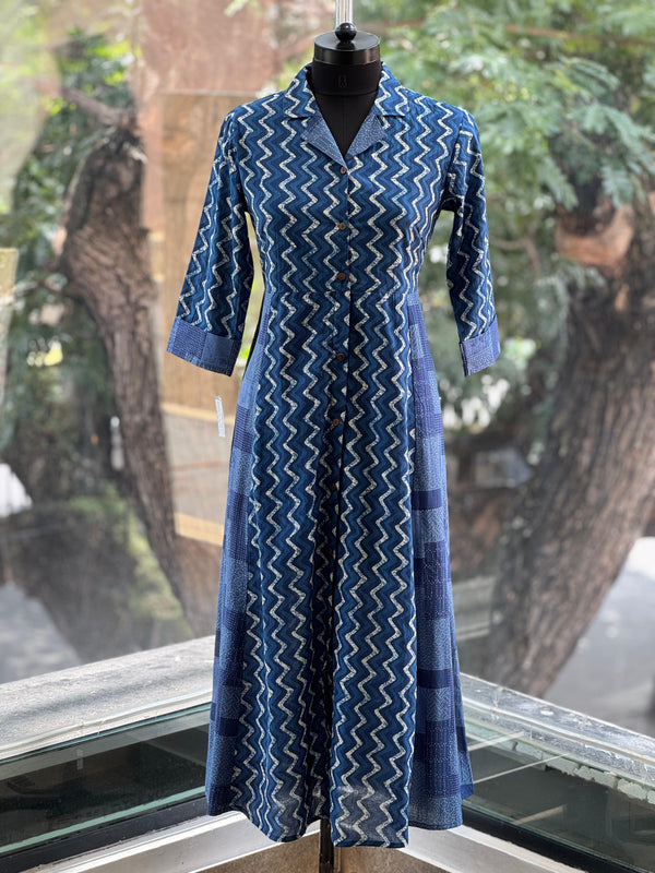 Blue Collared Tunic