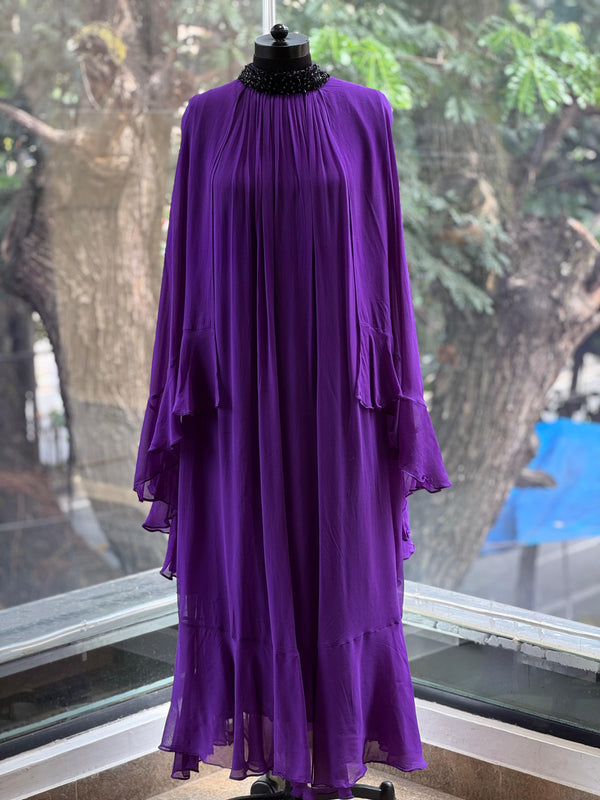 Purple Cape Tunic