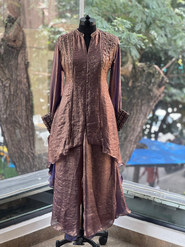 High Low Tissue Co Ord