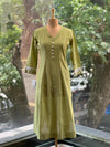 Green Hand Painted Co Ord