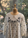 Half White Tunic