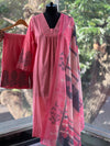 Pink Hand Painted Suit