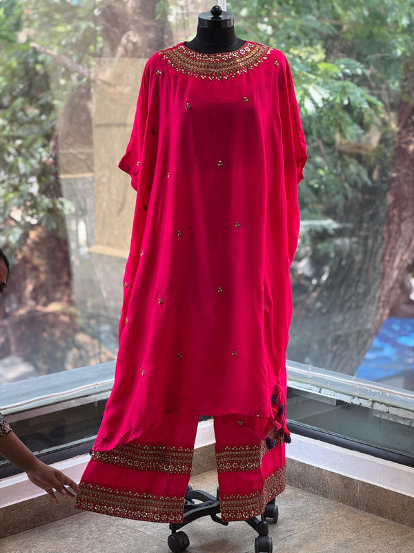Pink Kaftan Co Ord