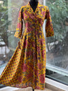 Mustard Yellow Floral Tunic