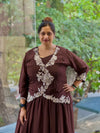 Coffee Brown Gown