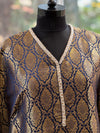 Blue Banarasi Co Ord