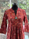 Maroon Printed Tunic