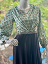 Pastel Green Printed Jumpsuit.