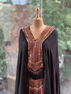 Black Cape Style Palazzo Set