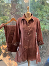 Brown Crush Co Ord