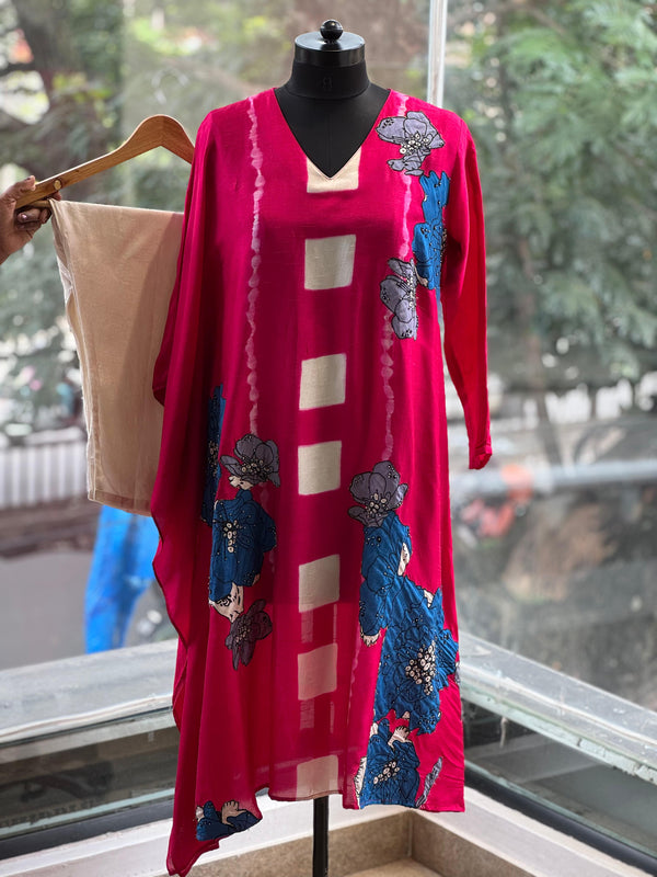 Pink Kaftan Co Ord