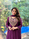 Dark Purple Gown