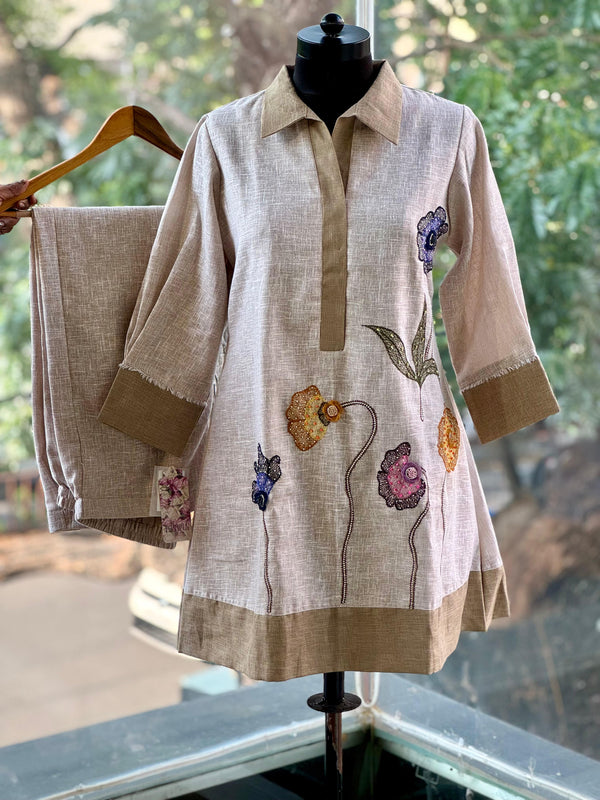 Embroidered Co Ord