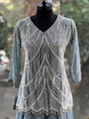 Powder Blue Palazzo Set