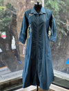Teal blue tunic for women