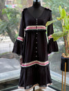 Black V Neck Tunic