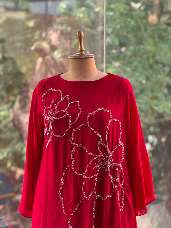 Red Co Ord Set