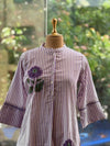 Purple Stipes Co Ord