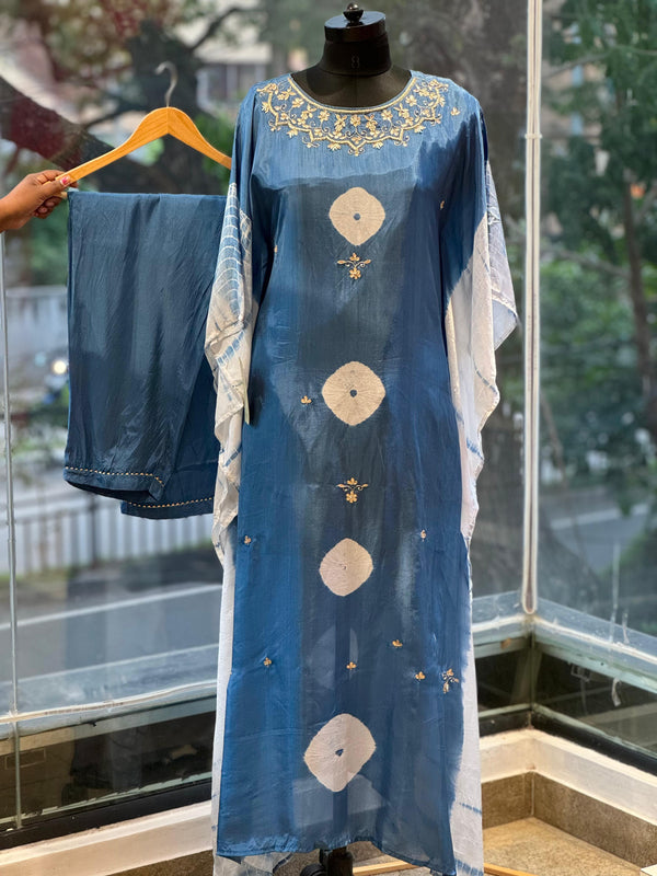 Blue Kaftan Set