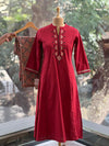 Maroon Co Ord