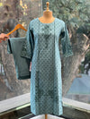 Blue Mirror Work Co Ord