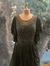 Green Cocktail Gown
