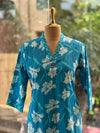 Sky Blue V Neck Co Ord