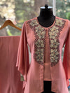 Pink Intricate Work Co Ord