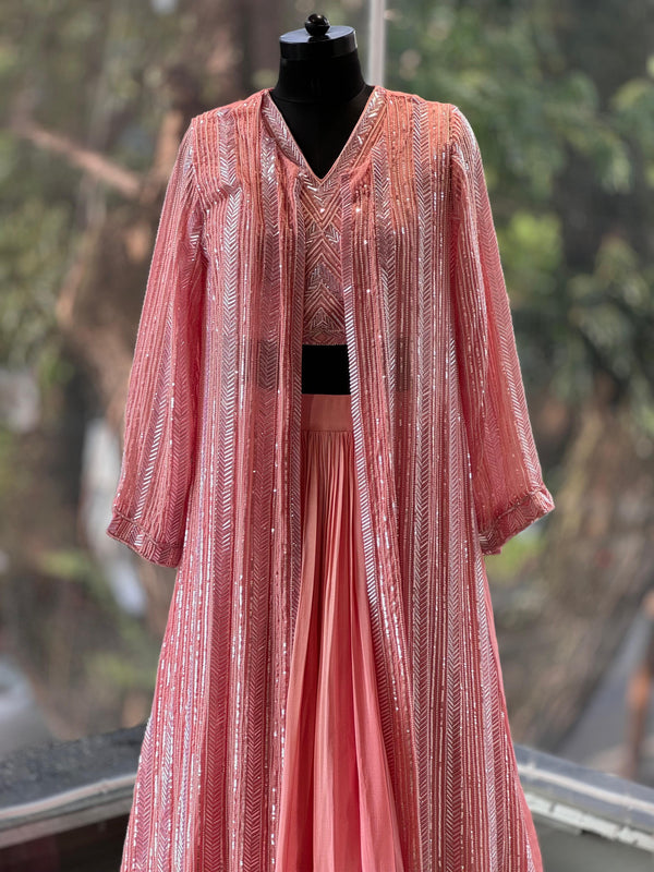 Pink Lehenga Set