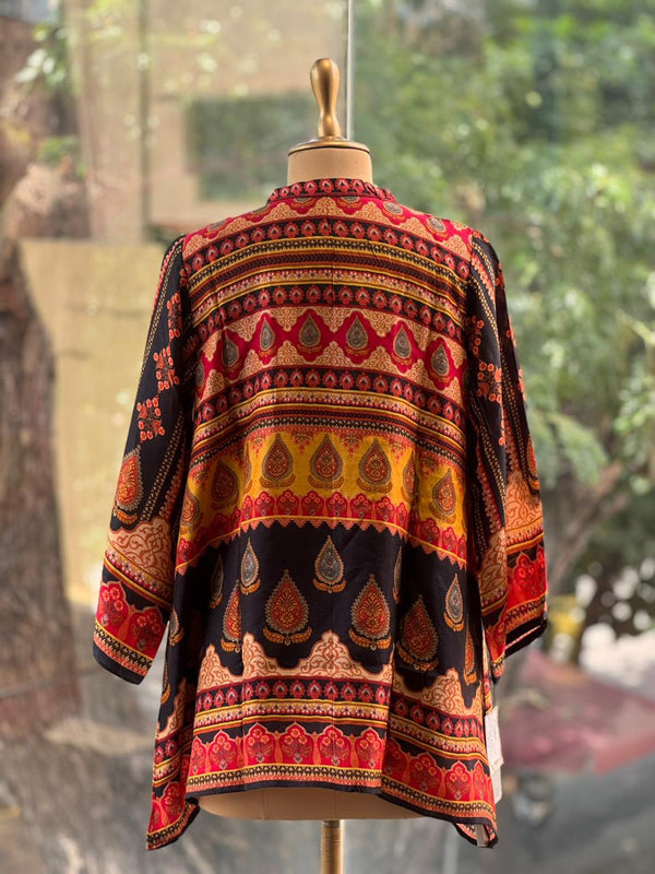 Black Digital Print Co Ord