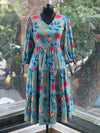 Blue Floral Tunic