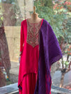 Pink Crush Dupatta Set