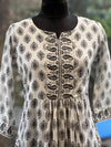White Block Printed Set