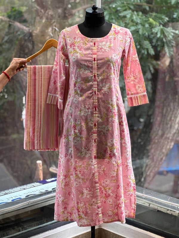 Pink Floral Co Ord