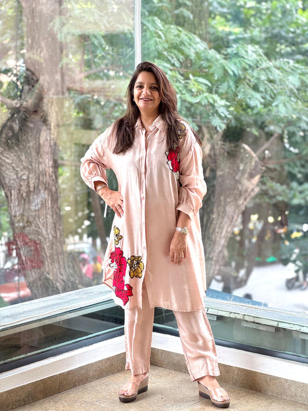 Peach Box Style Co Ord