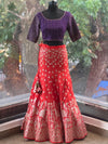 Purple Lehenga